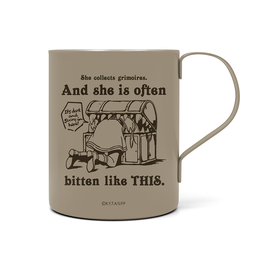 Cospa 0804 ミミックに食べられるフリーレン 二層ステンレスマグカップ（塗装） [葬送のフリーレン]