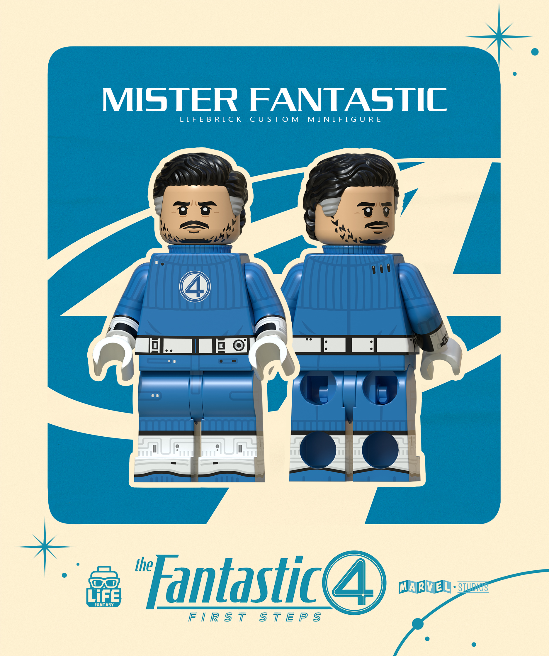 [Life Brick][Preorder] Fantastic Four [PADprinted]