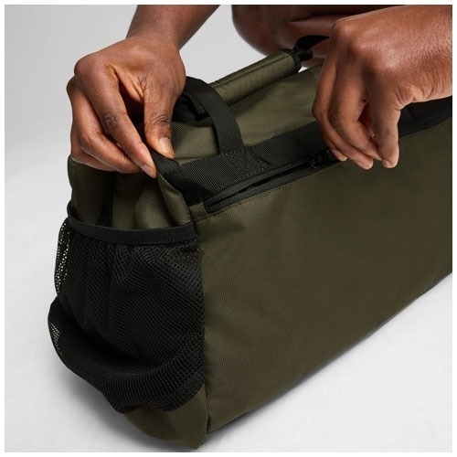 PUMA 側背包 墨綠 行李袋 健身包 大容量 手提肩背 包包 09092002