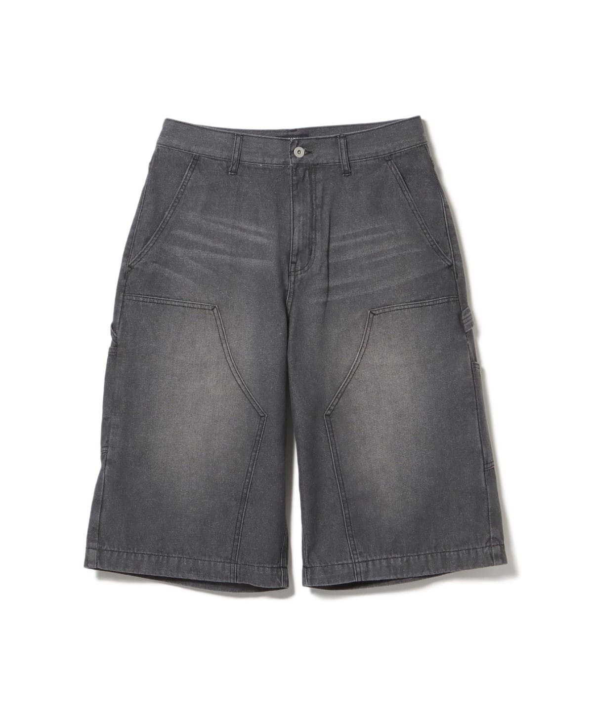 『代購商品』2025AW BEAMS HEART Double Knee Blast Denim Shorts 丹寧 牛仔 七分褲 42-25-0032-247
