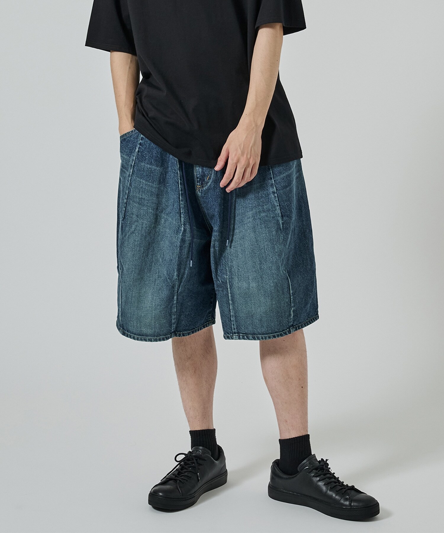 『 代購商品 』2025AW NEEDLES 別注 H.D Denim Shorts 水洗 丹寧 短褲 QV1567