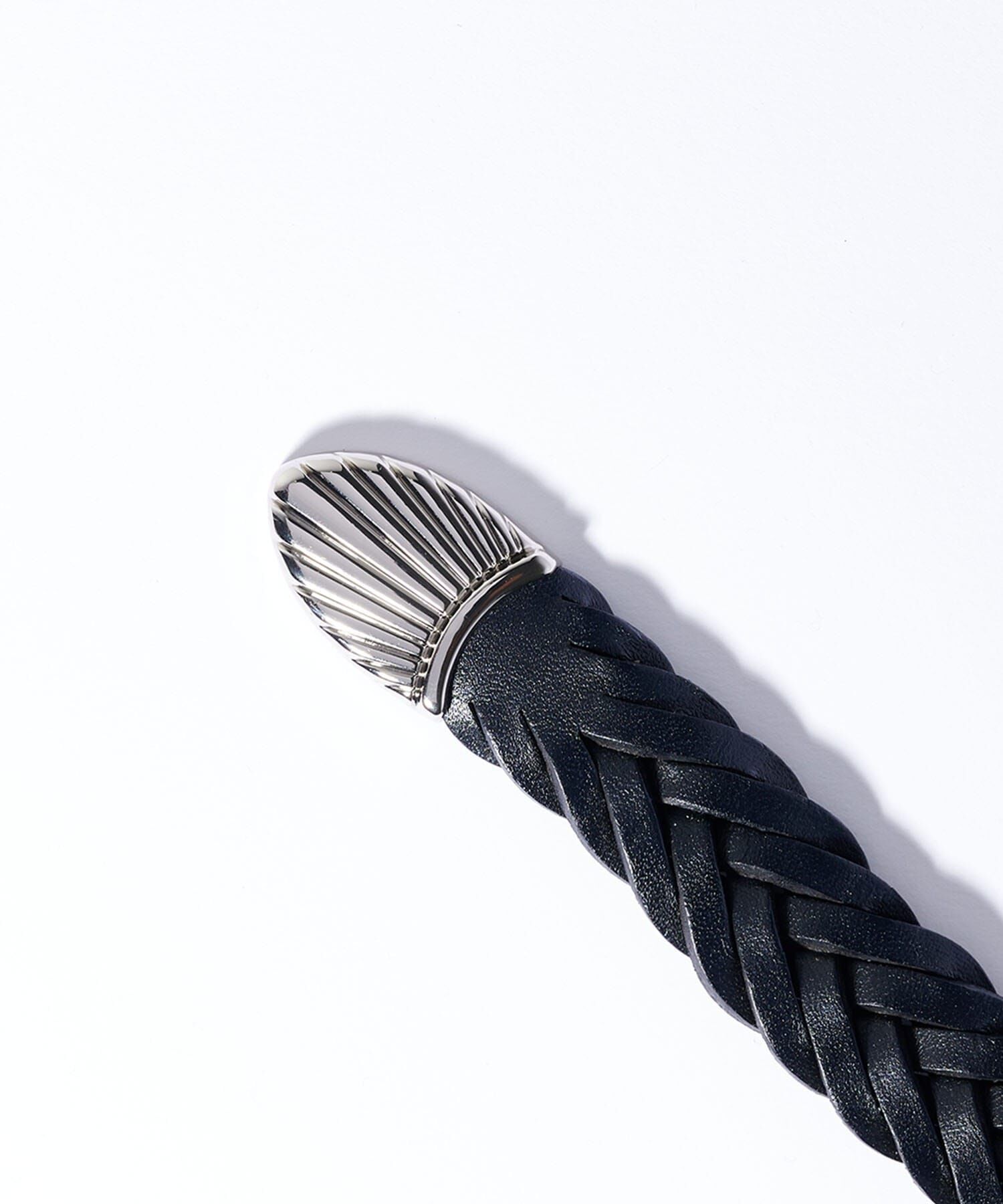 『代購商品』2025AW JieDa WESTERN BELT 貝殼 皮革 編織 皮帶 Jie-STD-GD01