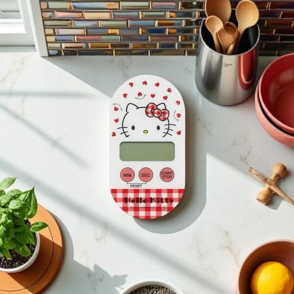 25116-KT Sanrio Hello Kitty 磁鐵廚房計時器 #JP-SK25-654510-KTM1