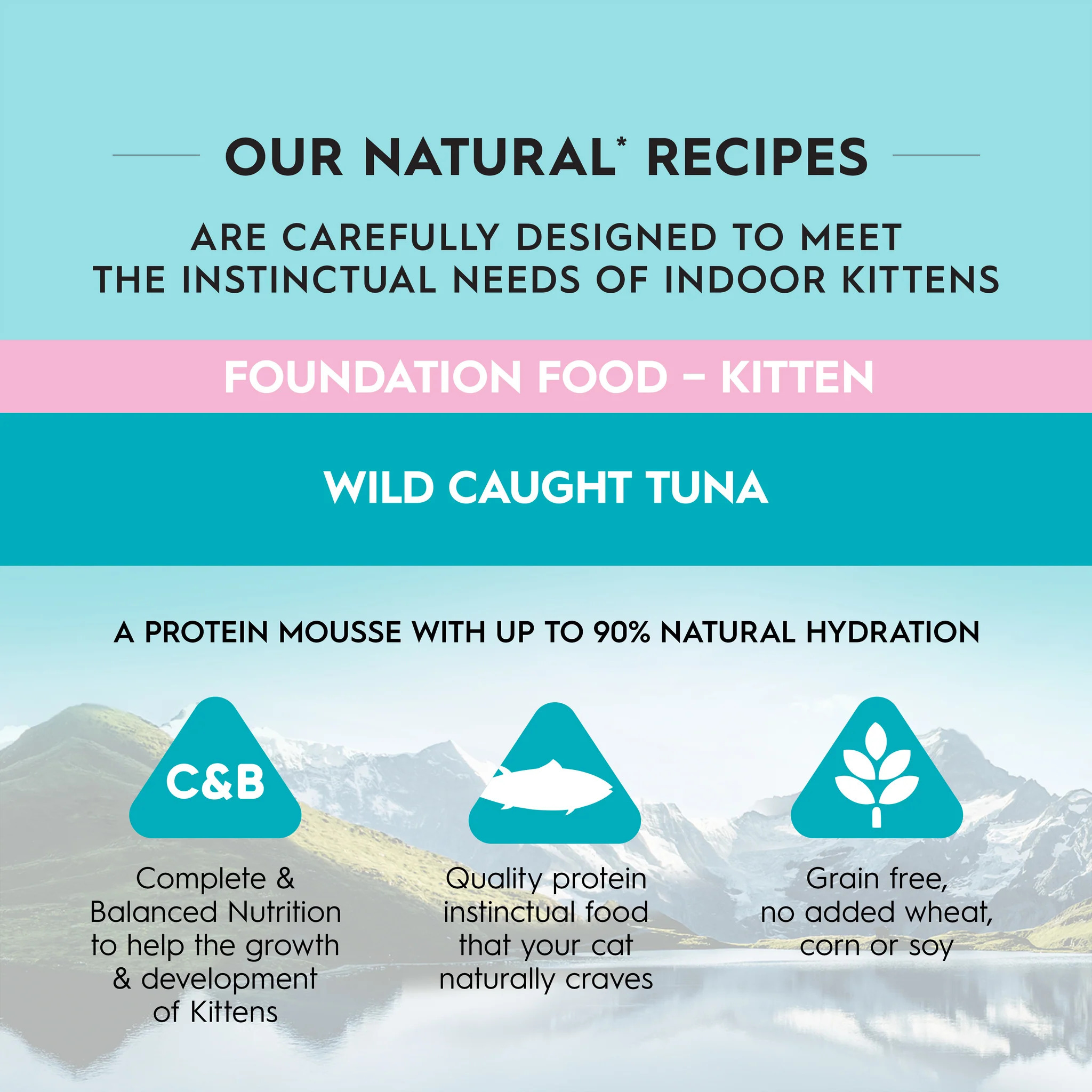 Trilogy (幼貓) 野生吞拿魚補水慕斯主食罐 85g