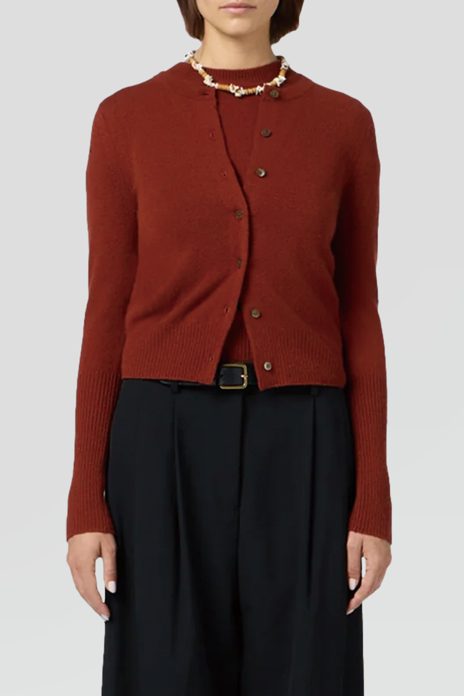 Guest in Residence｜JANE 圓領合身羊絨外套