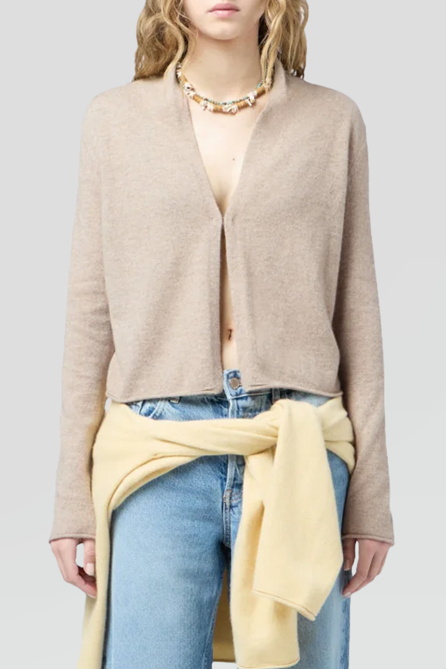 Guest in Residence｜STEALTH 披肩領鉤釦羊絨外套