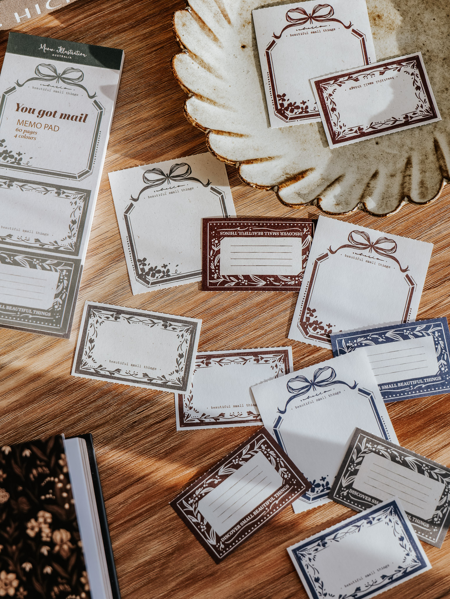 Meow Illustration．便箋本 共四款 2025文具展