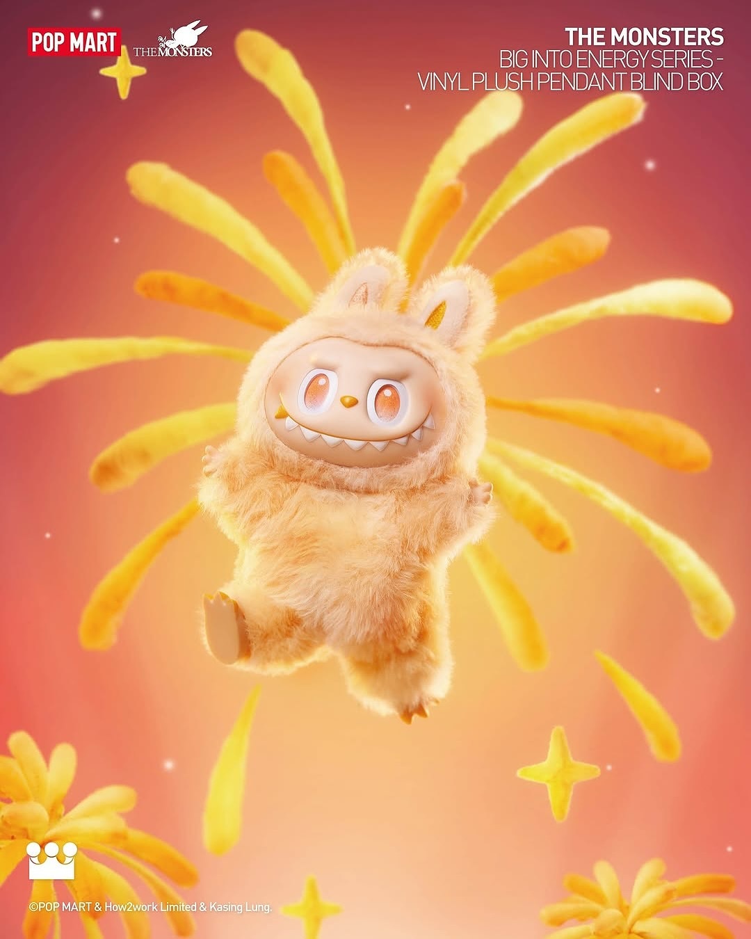 POP MART LABUBU 3.0 THE MONSTERS BIG INTO ENERGY SERIES
