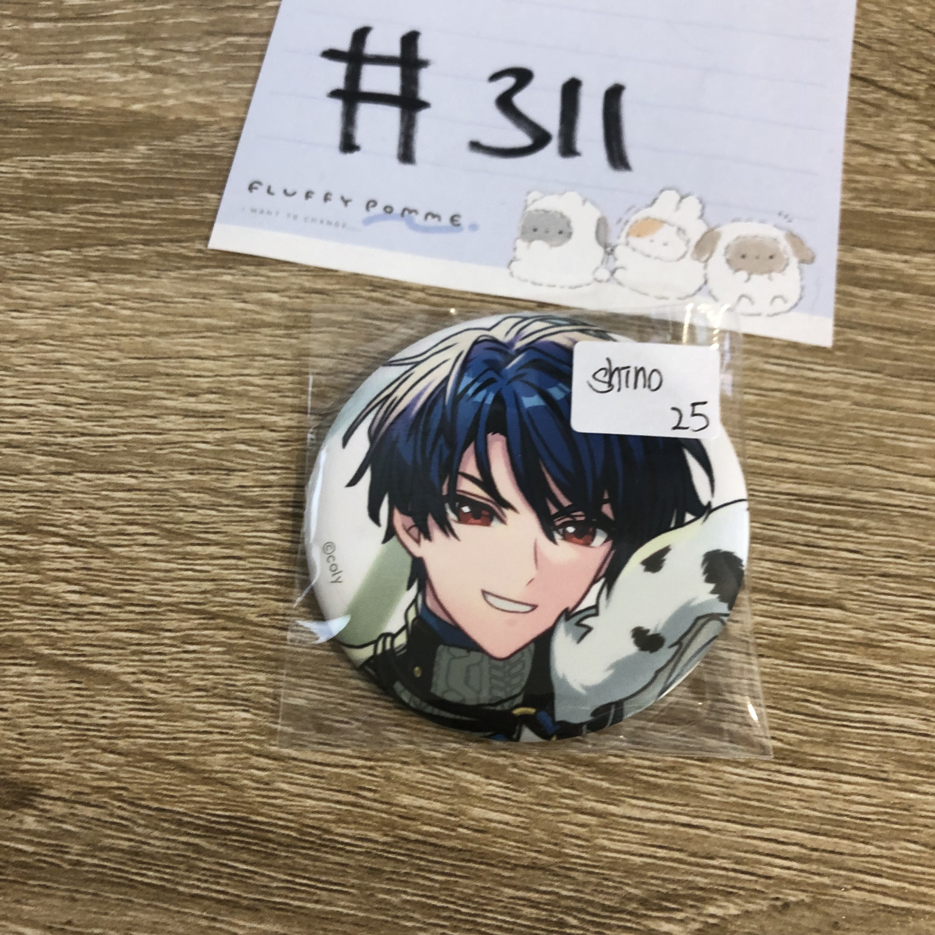 魔法使的約定 SHINO 襟章#311