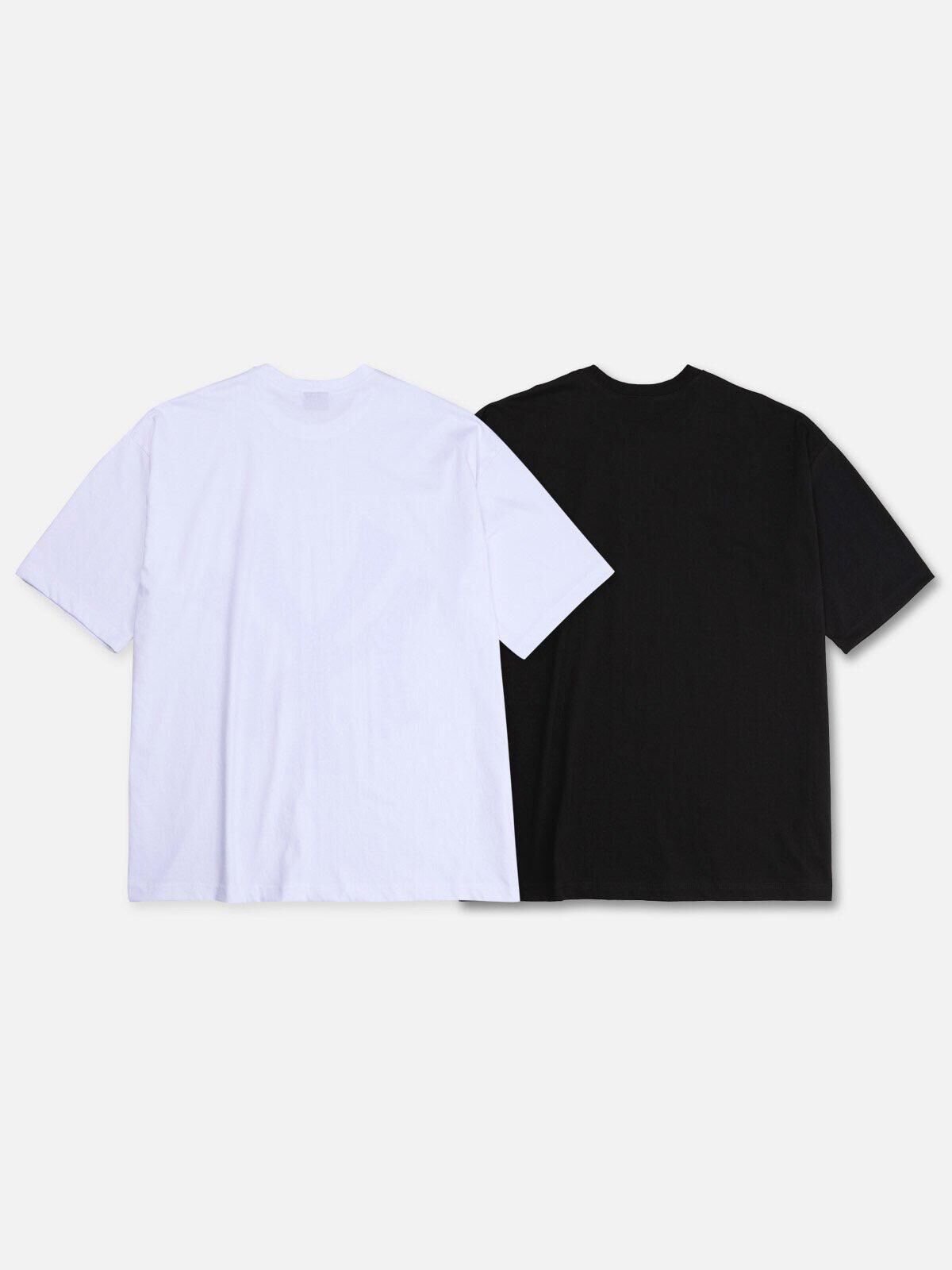 OverSize英文字短袖Tee SUB-042T