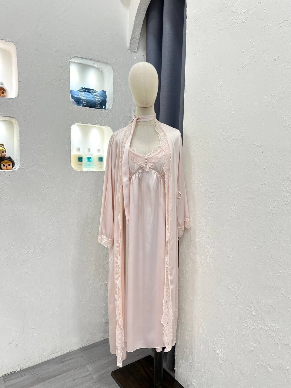 Premium Pajamas Long Silk Set