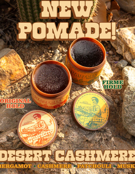 SUAVECITO Firme (Strong) Hold Pomade  Desert Cashmere Limited Edition