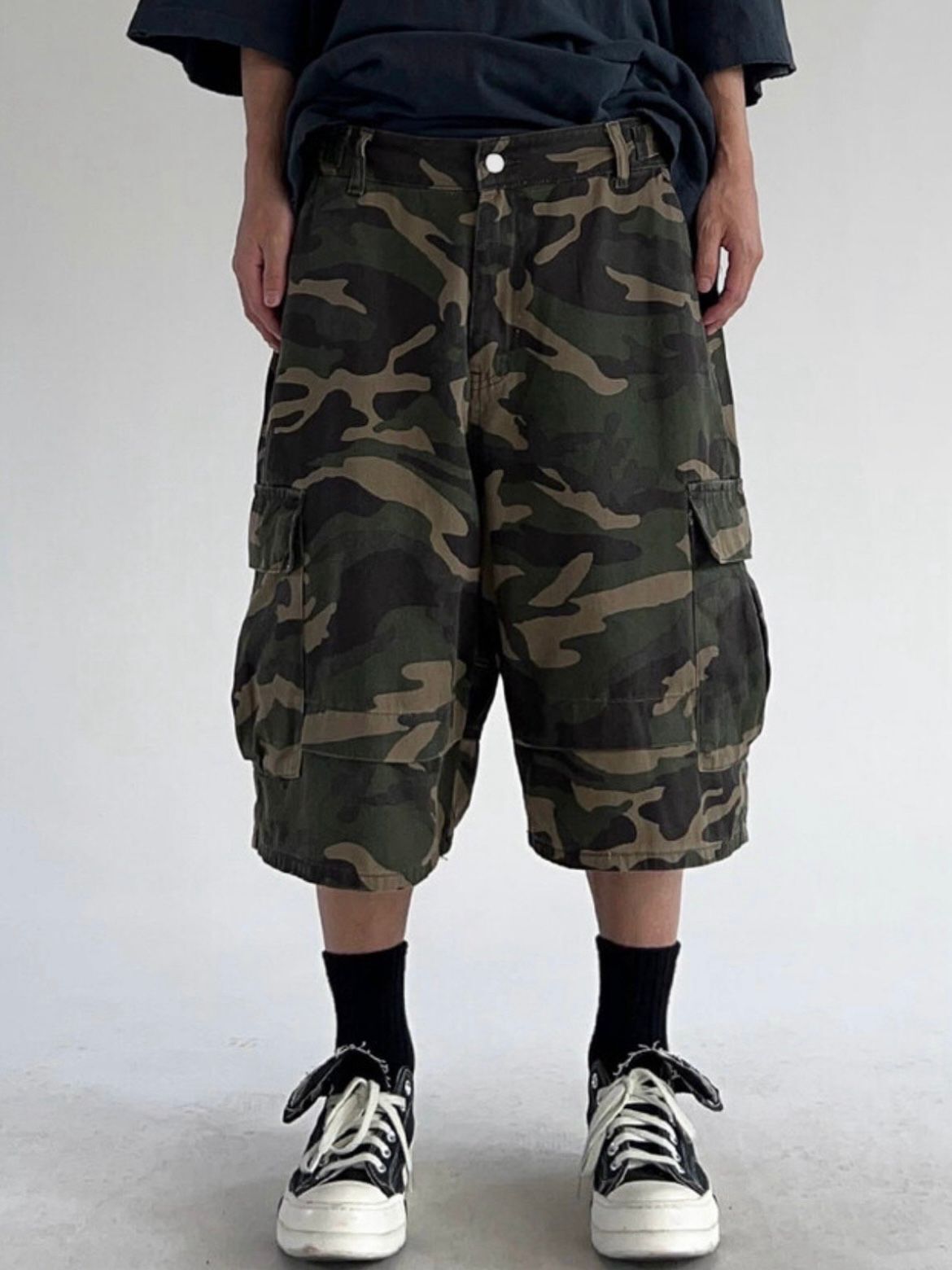 迷彩工裝短褲 WELL DONE-131P