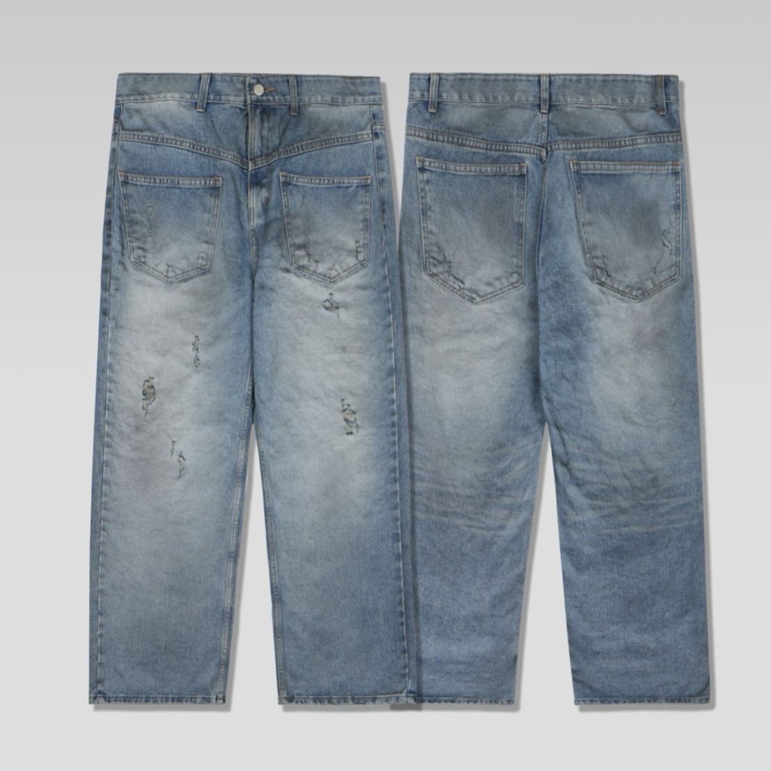 洗水鬆身牛仔褲 WELL DONE-135P