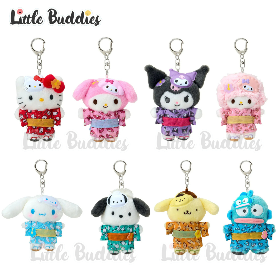 日本 Sanrio 夏祭造型系列 - 公仔匙扣