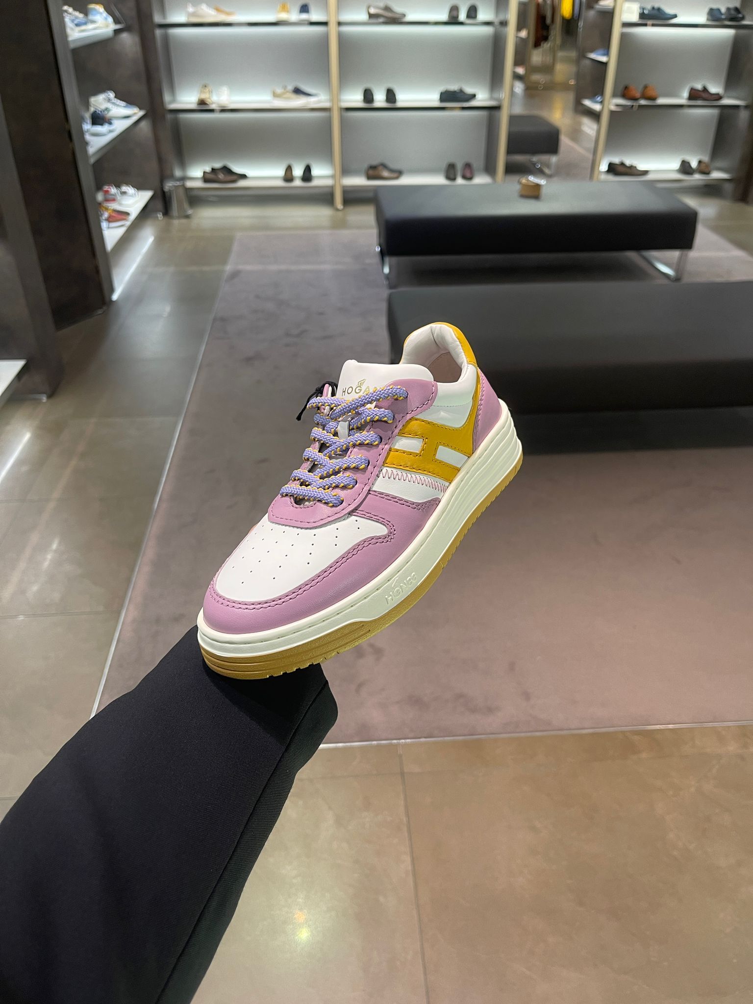 Tods Hogan HXW6300 sneakers pink