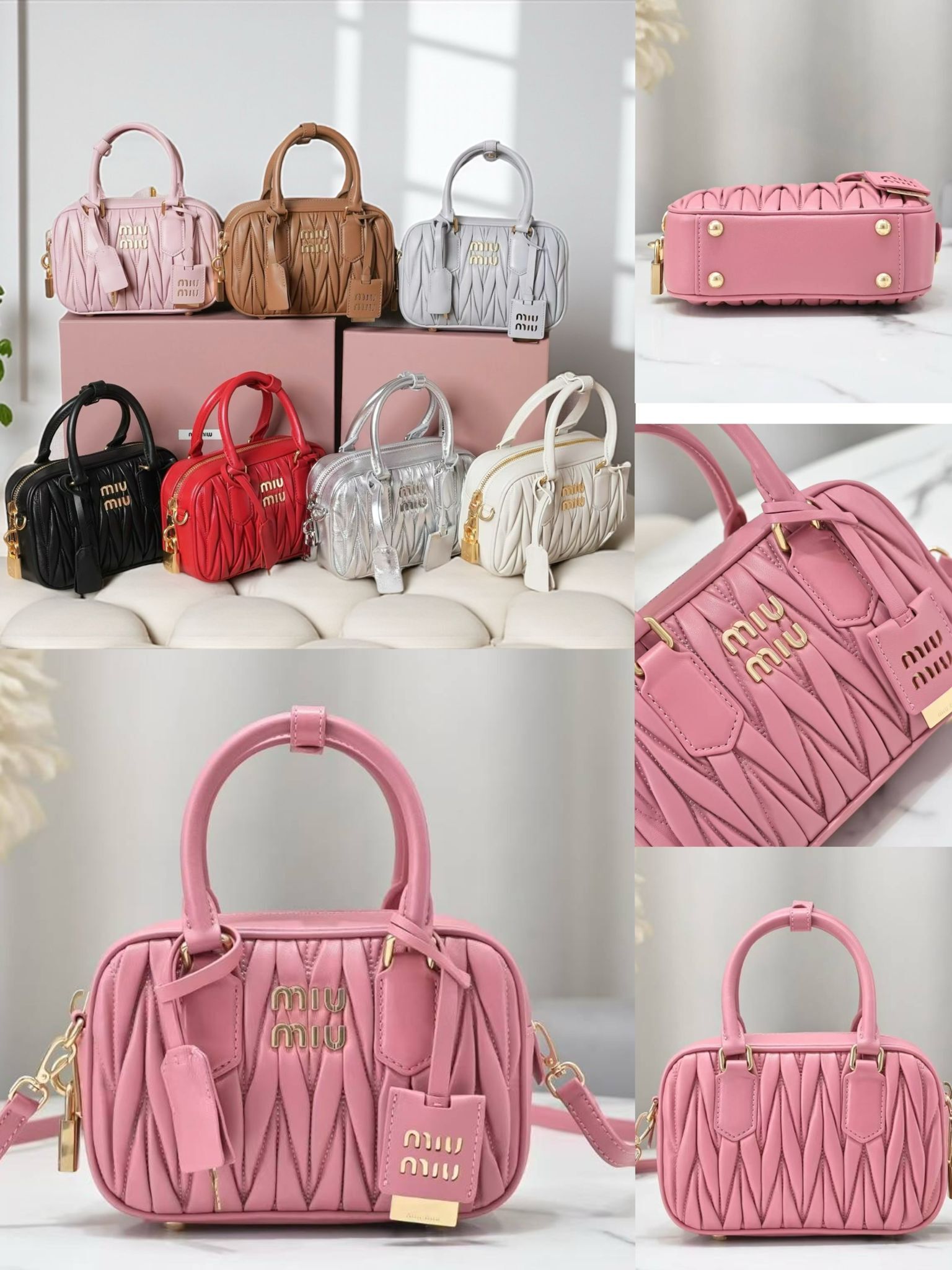MIU MIU too pretty 保龄球包