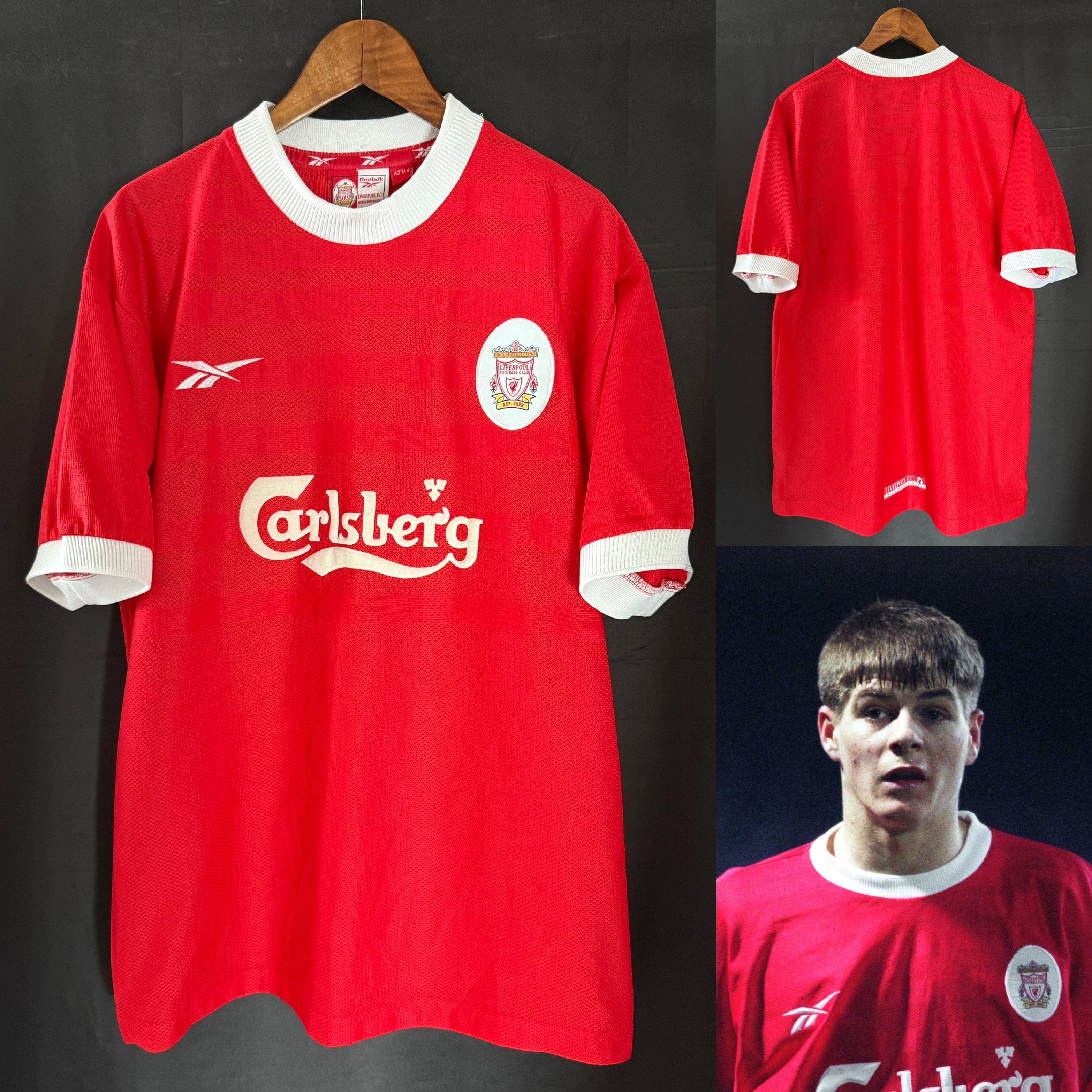 Liverpool 1998-2000 Reebok Home Shirt