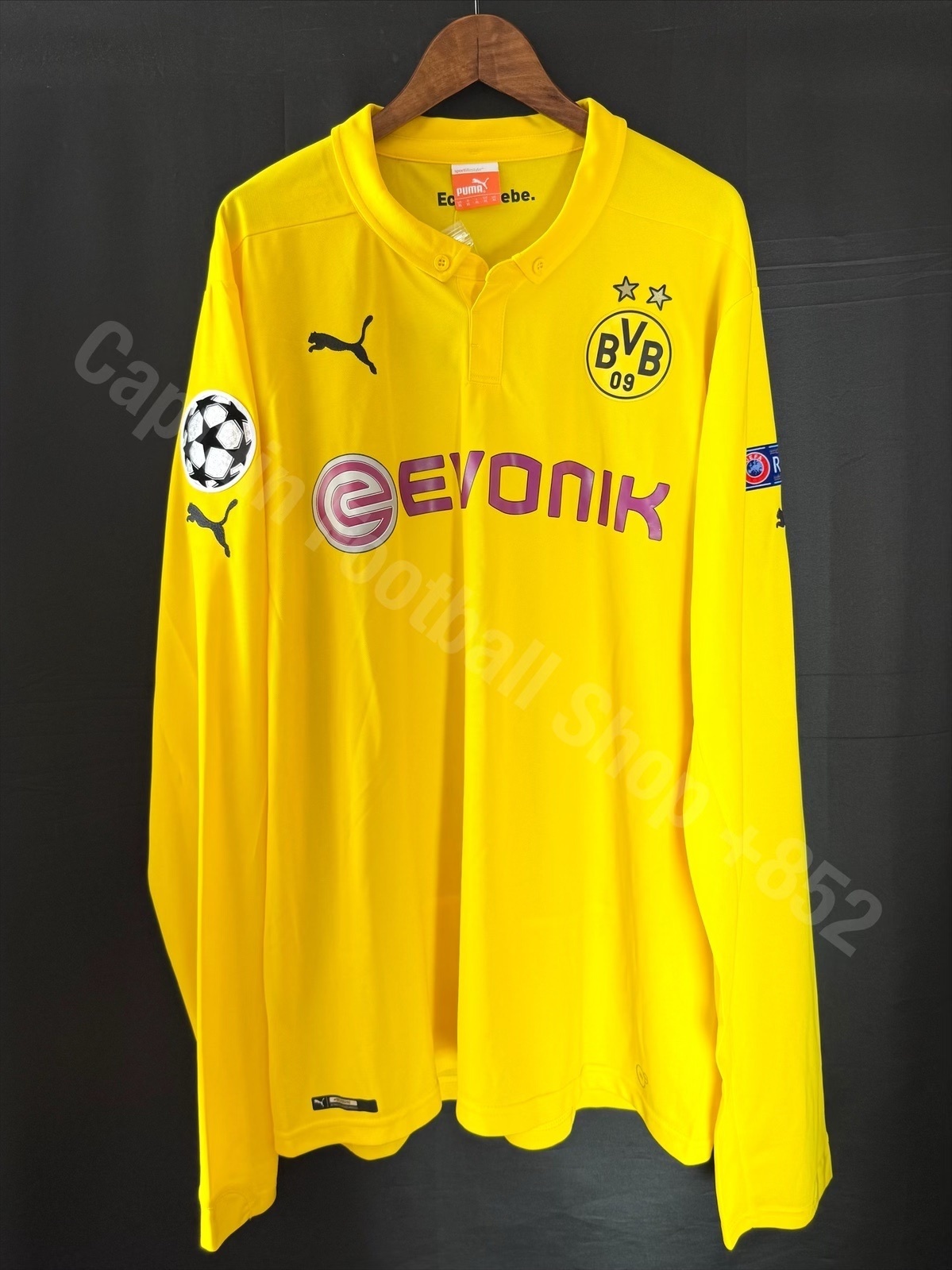 (BNWT) Borussia Dortmund 2014-2015 UEFA Champions League Puma Home Shirt #11 REUS