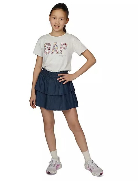 【預購】Gap G072350 中童蛋糕短裙
