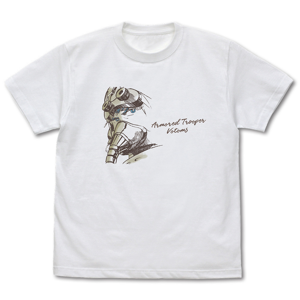 Cospa 0804 キリコ アイキャッチイラスト Tシャツ [装甲騎兵ボトムズ] WHITE