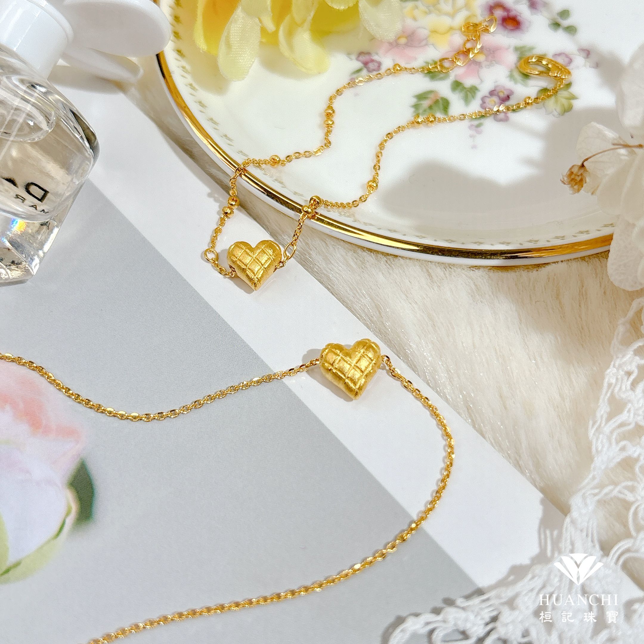 小香甜心(迷你) 黃金項鍊/黃金手鍊/編織金手鍊