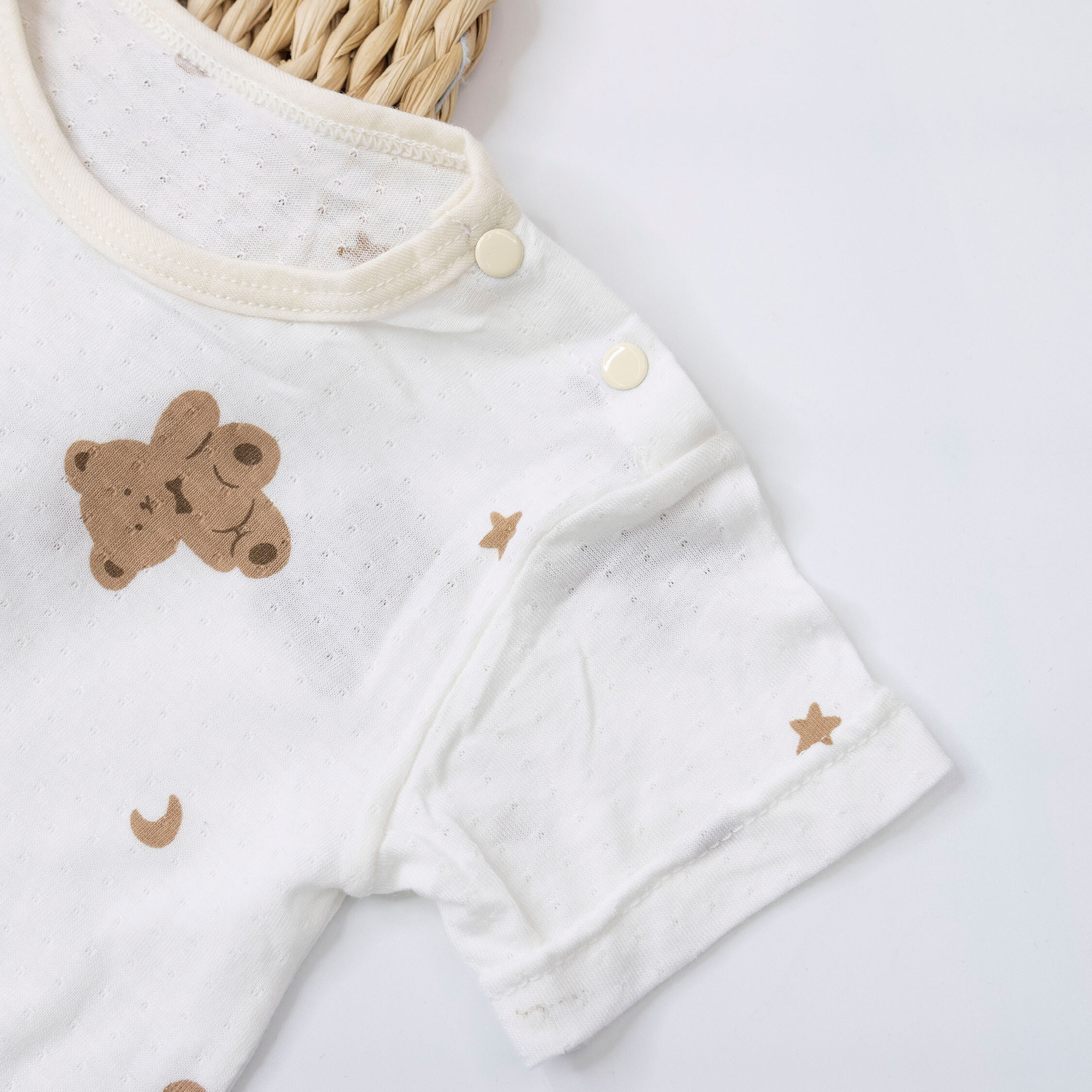 【JB0503】MIT透氣網眼短袖包屁衣＊二款