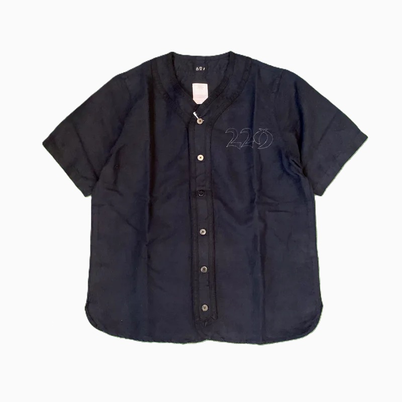 最後價格 LAST PRICE: VISVIM DUGOUT SHIRT S/S FLANNEL - NAVY SIZE 2 IN STOCK NOW (現貨發售中)
