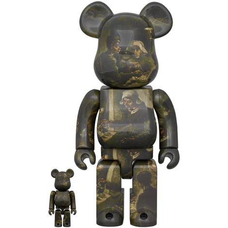 BE@RBRICK × 梵高 Van Gogh Museum The Potato Eaters 100％ & 400％ BE@RBRICK