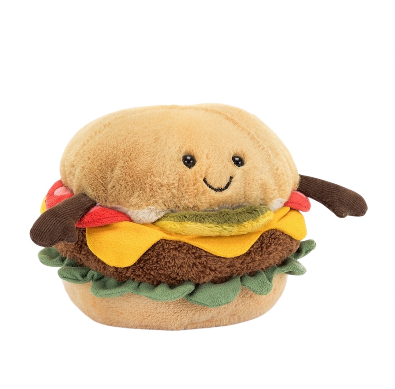 Jellycat Amuseable Burger Soft Toys 11cm