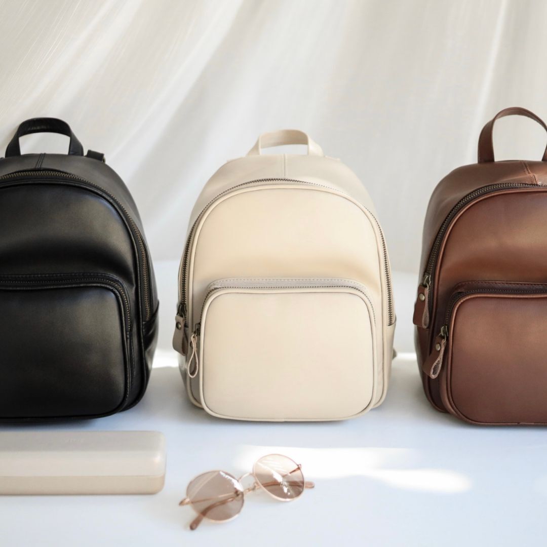 時間裁縫師小書包(真皮女包/真皮後背包/輕巧便攜)