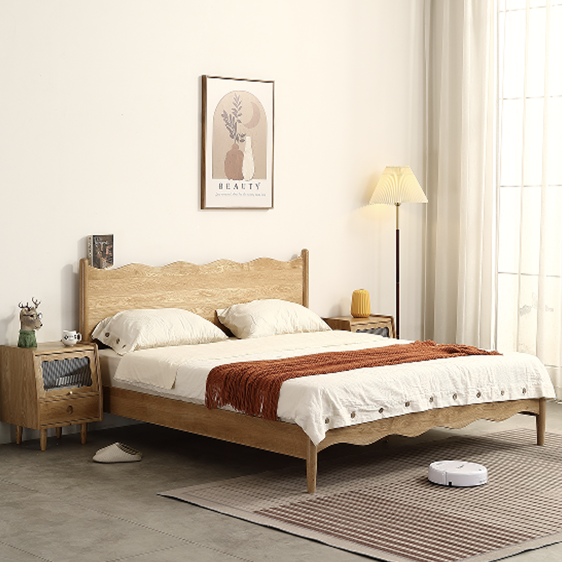 〖特惠款〗挽瀾實木床架 FP-0125