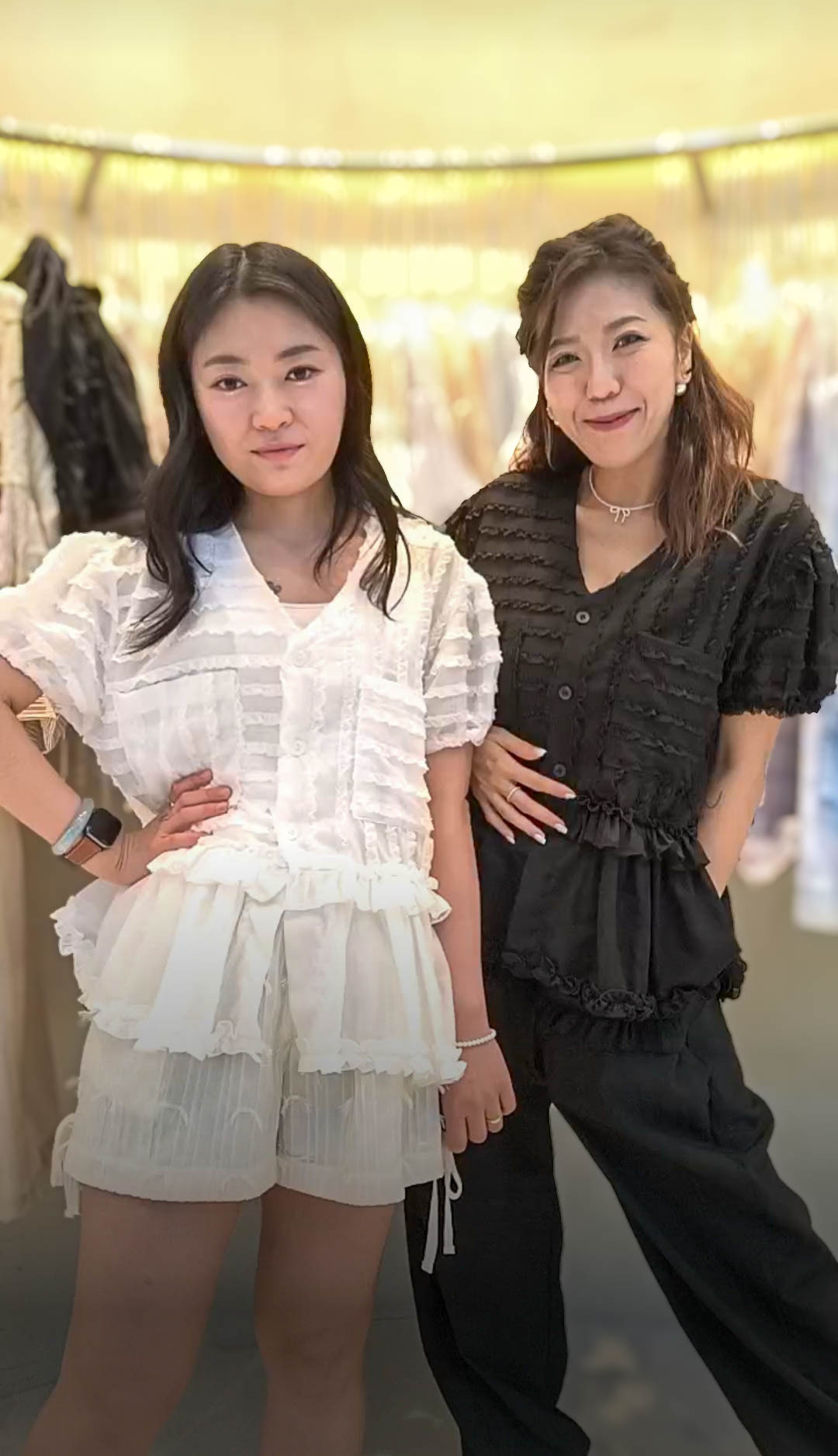 🥰PM_K8189  ▶️木耳條紋 V領上衣 👉B:108cm L:60cm👈