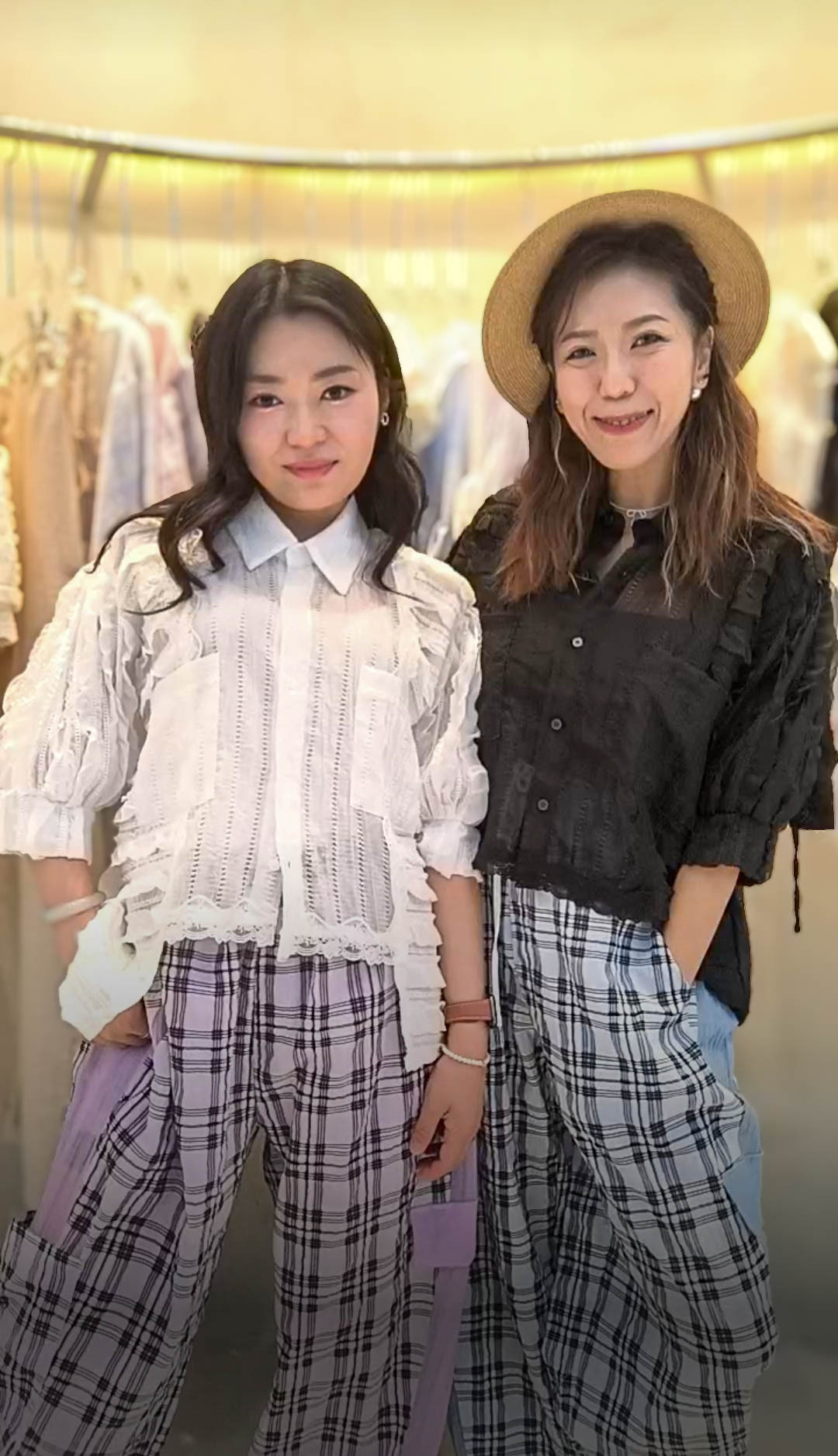 🥰PM_K8194  ▶️蕾絲拼木耳條 襯衫 👉B:cm L:cm👈