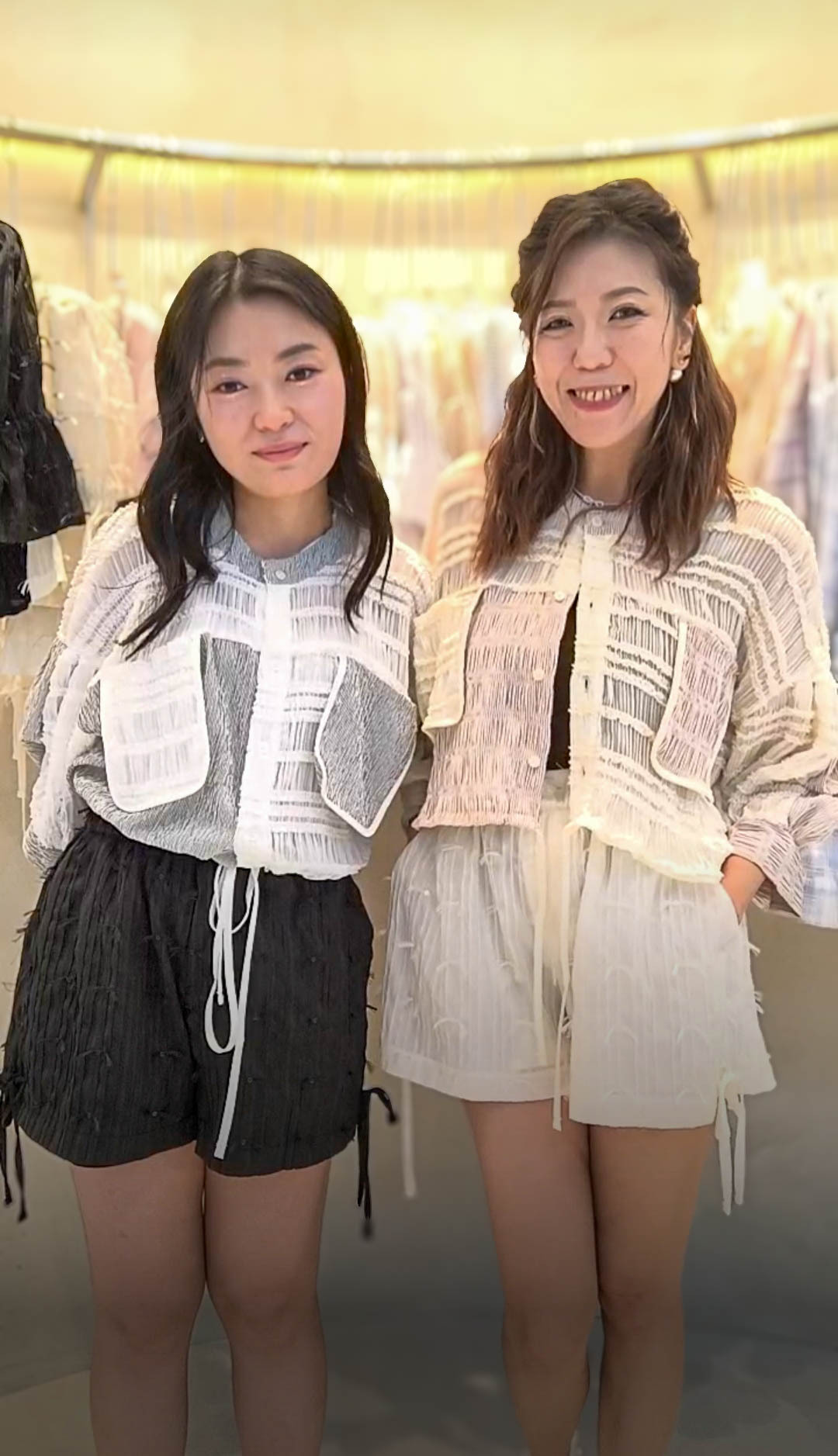 🥰PM_K8100  ▶️ 2個大口袋 圓領 扣子外套 👉B:140cm L:47cm👈