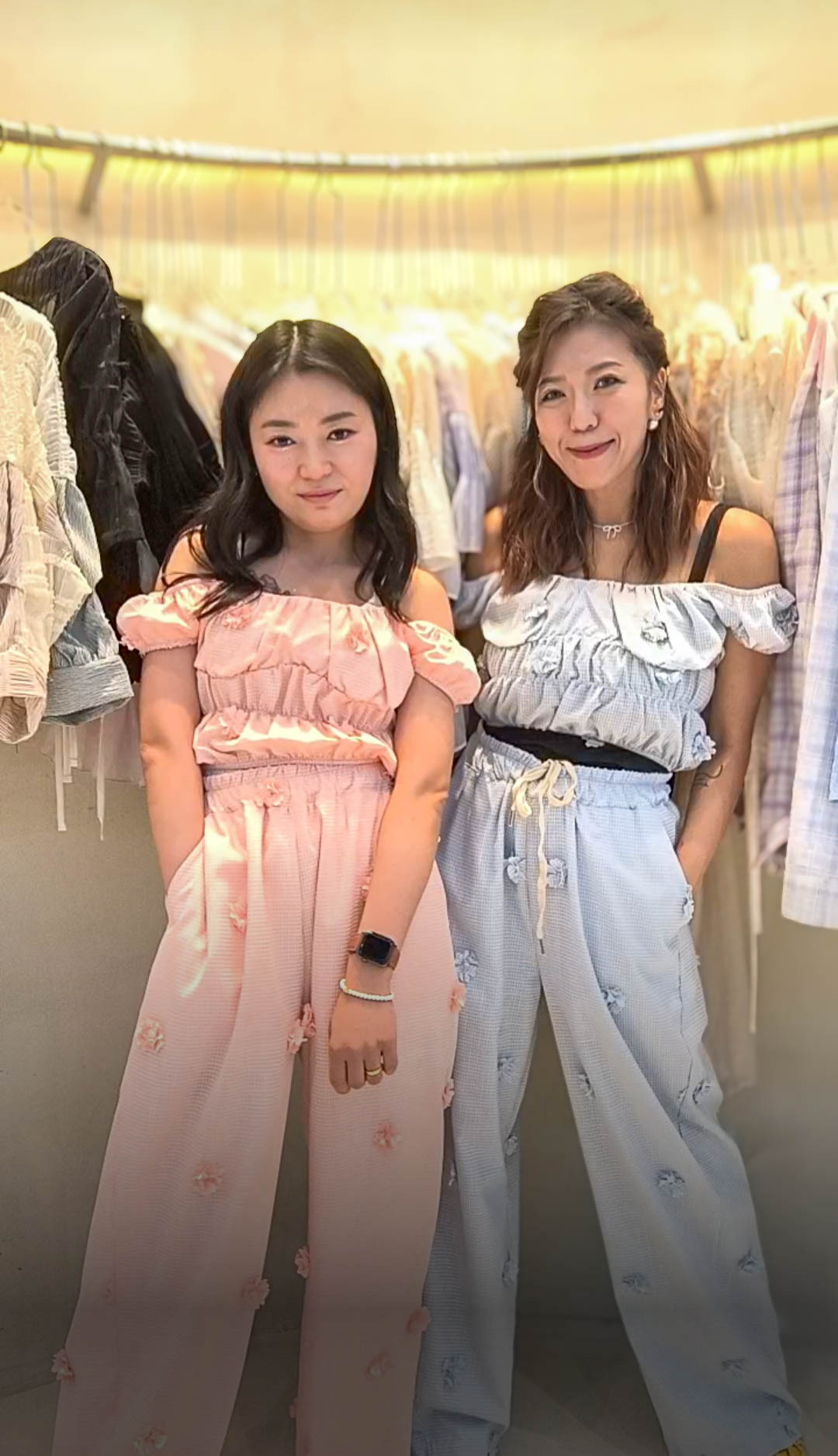 🥰PM_K8106  ▶️小格子 立體花背心 👉Free Size B:35" L:42cm👈