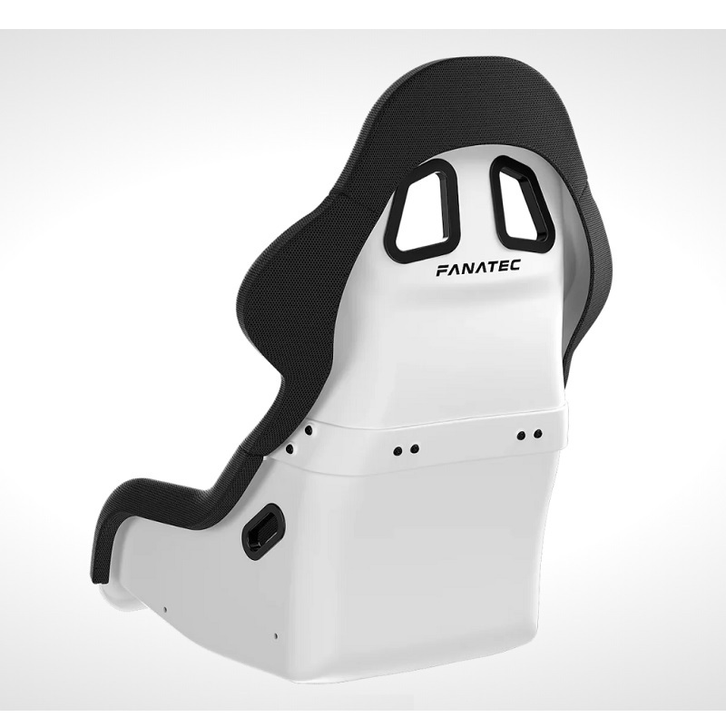 米特3C數位–FANATEC 台灣公司貨 GT Cockpit Seat White 賽車桶椅/CRD-9010004-WW
