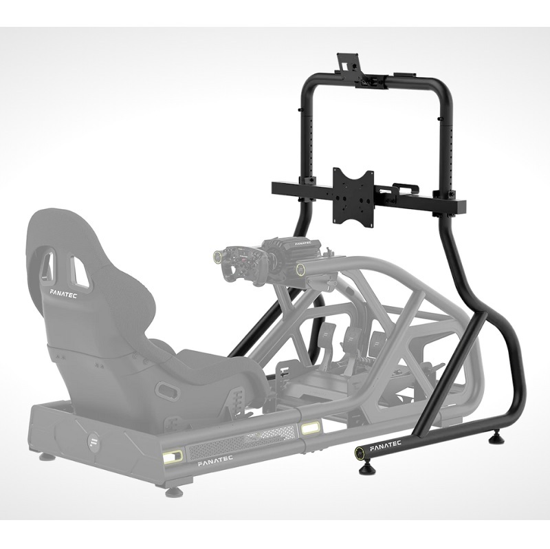 米特3C數位–FANATEC 台灣公司貨 GT Cockpit Monitor Stand Black 螢幕架 支援32"~65"/CRD-9060001-WW