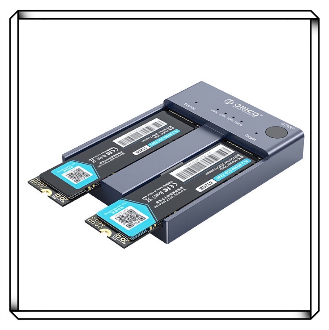 ORICO NVME M.2 SSD 對拷 固態硬盤 外接盒