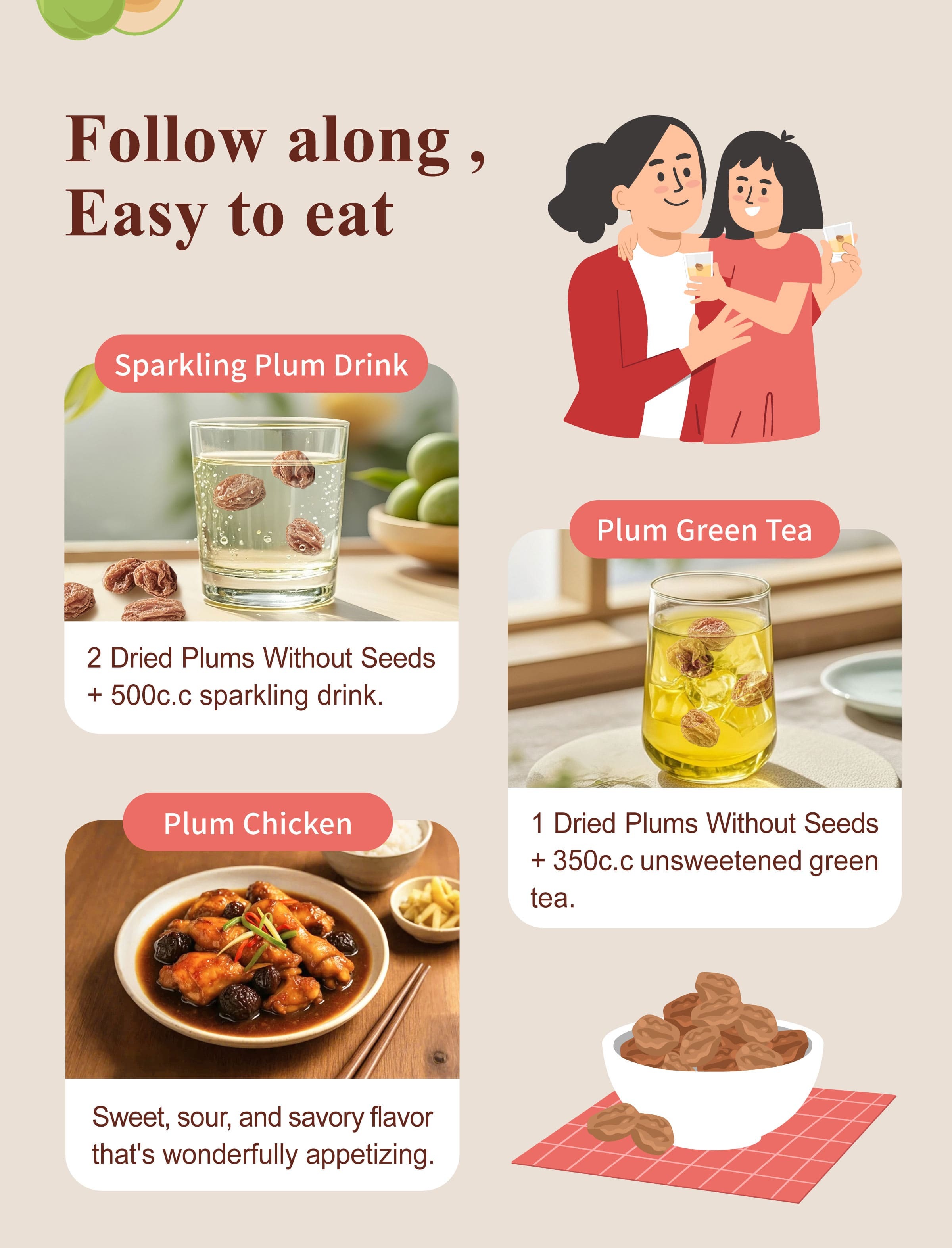 How to Use Dengyi Dried Sweet Plums