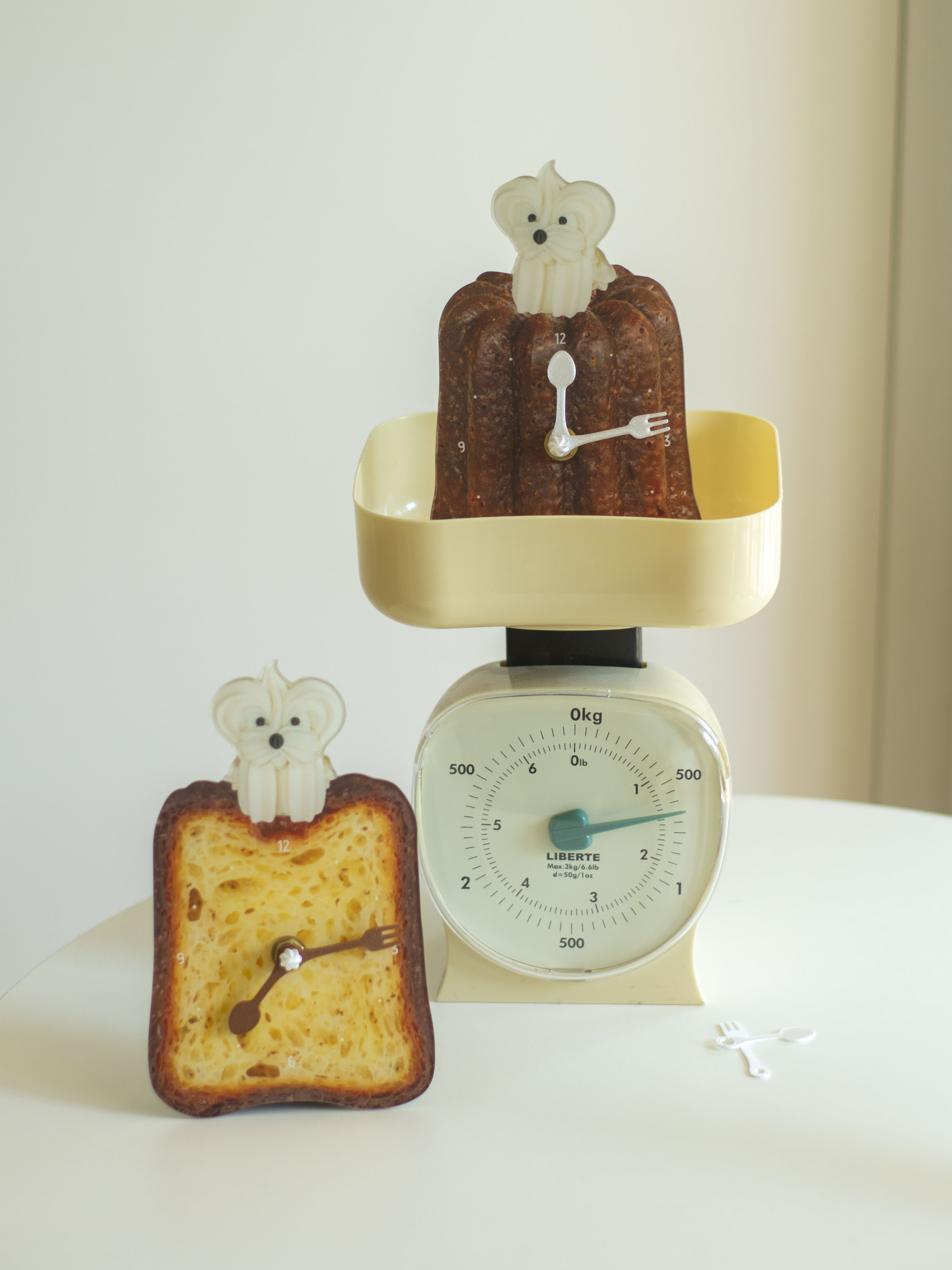 Creamy Market 可麗露狗狗時鐘