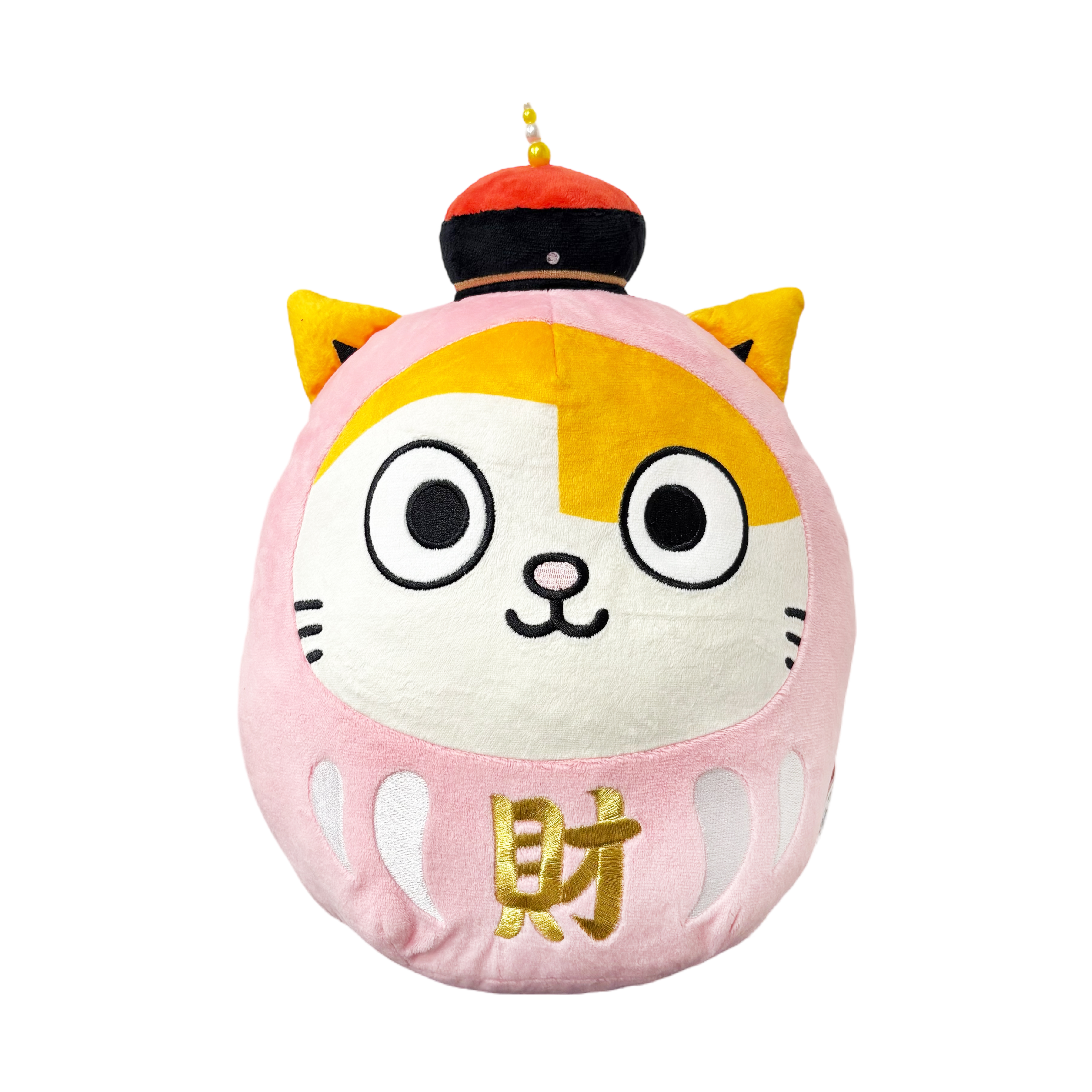 黃阿瑪-絨毛娃娃-達摩款財-12吋