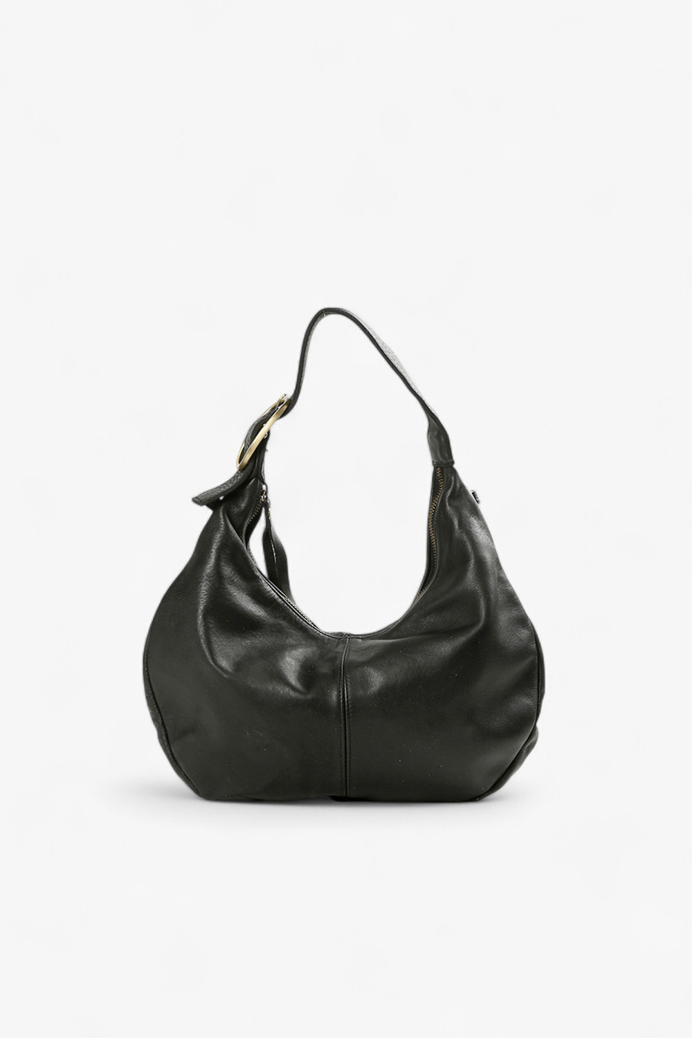 Halo 半月肩背包 黑色