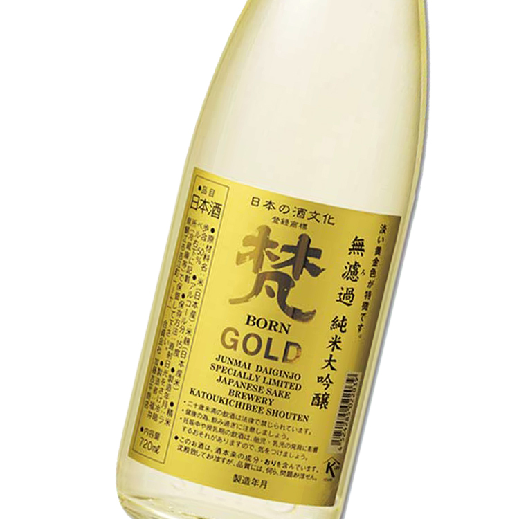 Born GOLD Muroka Junmai Daiginjo 梵GOLD 無濾過純米大吟釀