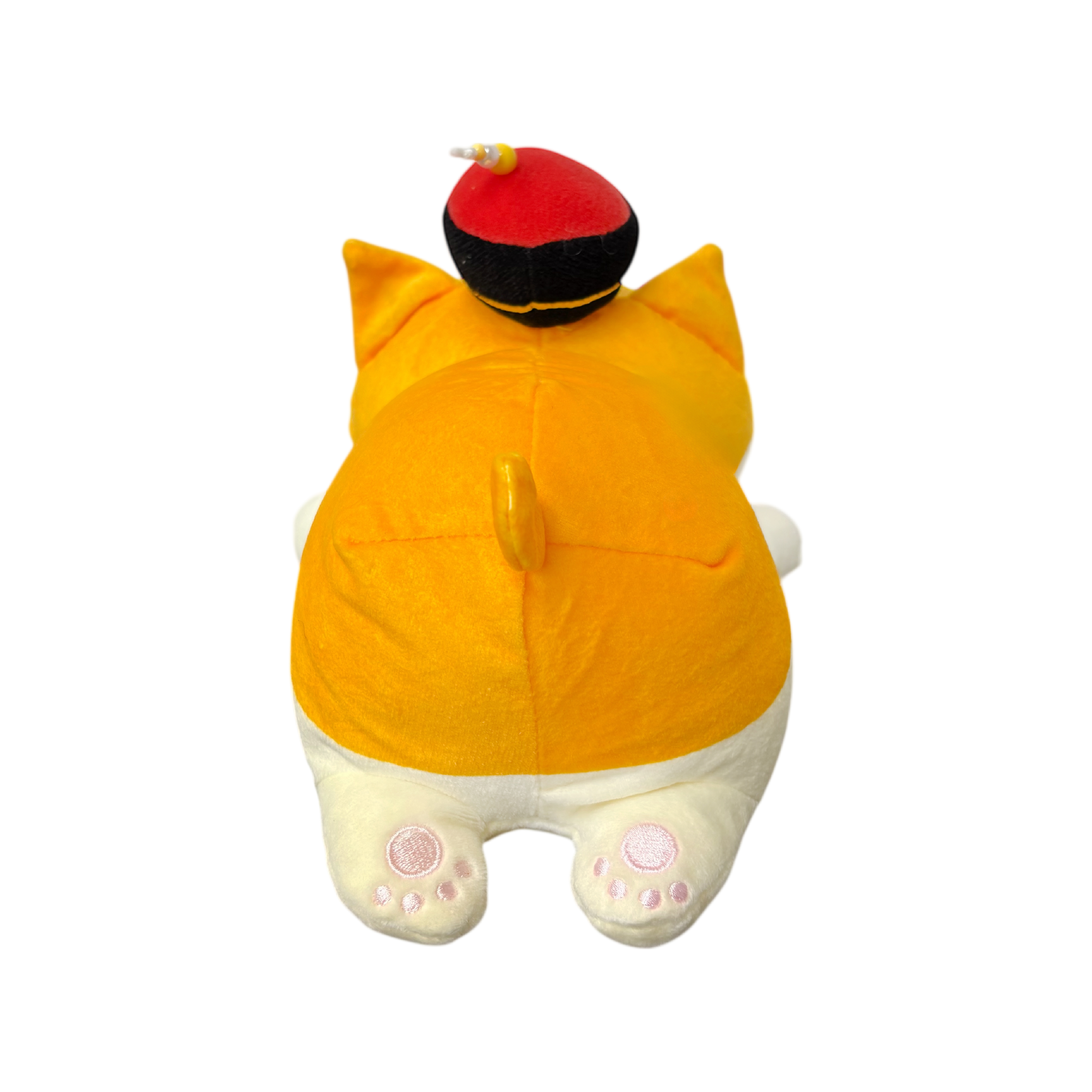 黃阿瑪-絨毛娃娃-趴姿款-8吋