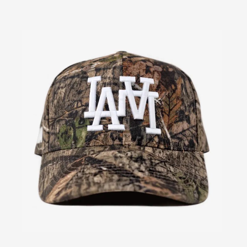 oMA LA LA HAT 落葉紋 老帽