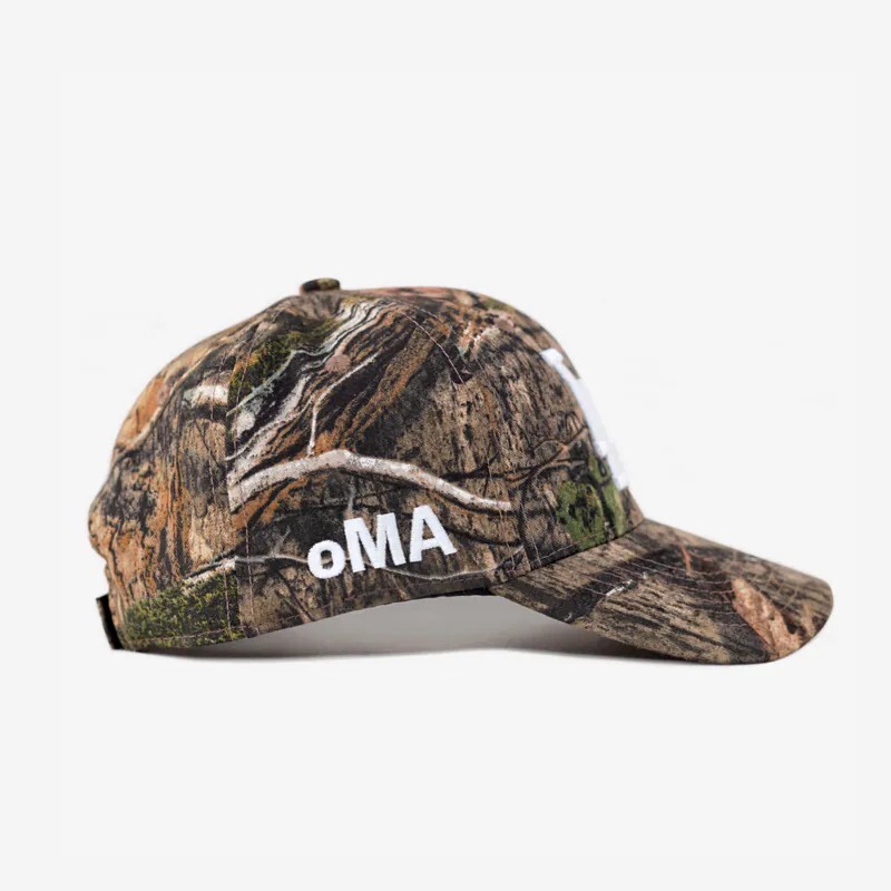 oMA LA LA HAT 落葉紋 老帽