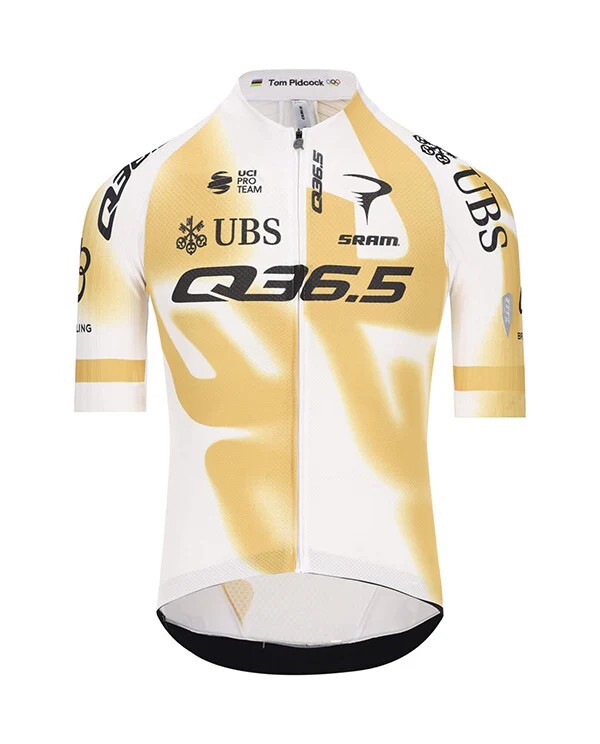 2025 Q36.5 男款車衣Gregarius Q36.5 Pro Team Off-Road Jersey/白金