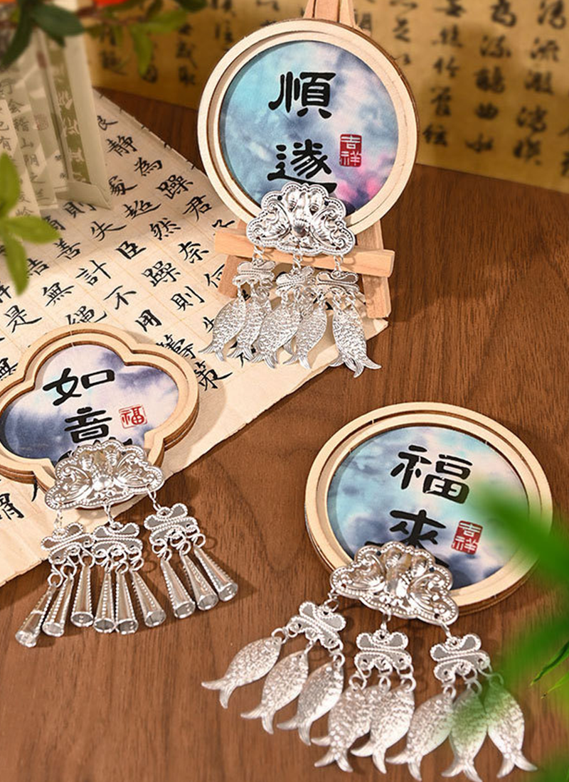 非遺 DIY手工紮染冰箱貼材料包 CA1727