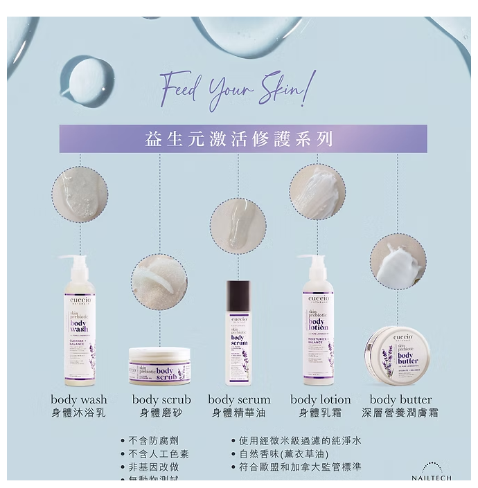 NA46 Cuccio - 益生元身體乳霜